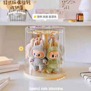 Labubu Hanging Display Box - Rotating Mystery Box Storage
