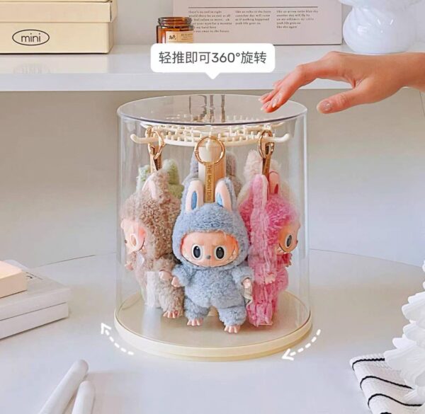 Labubu Hanging Display Box - Rotating Mystery Box Storage - Image 3