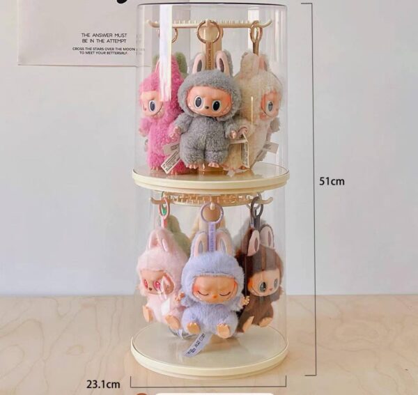 Labubu Hanging Display Box - Rotating Mystery Box Storage - Image 4