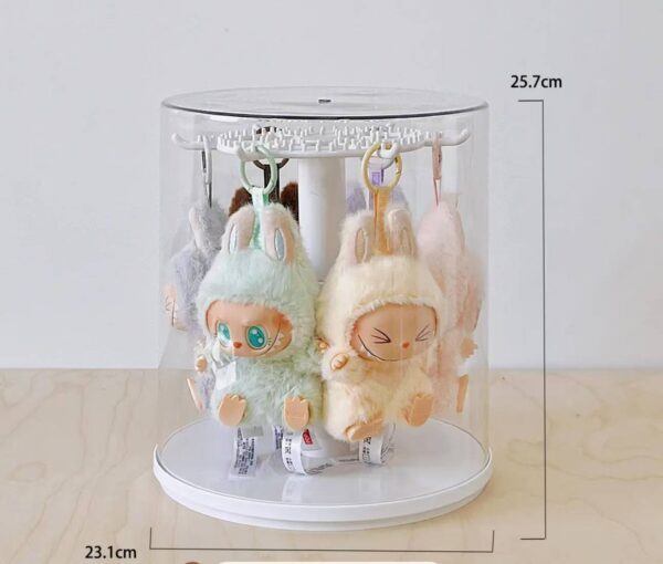 Labubu Hanging Display Box - Rotating Mystery Box Storage - Image 7