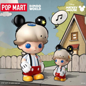 POPMART Bubble Mart MEGA JUST DIMOO 400% Mickey trend fashion toy ornament(Pre-Order)