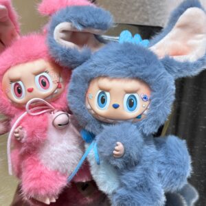 LABUBU X Stitch and Angel Retrofit Design Pendants