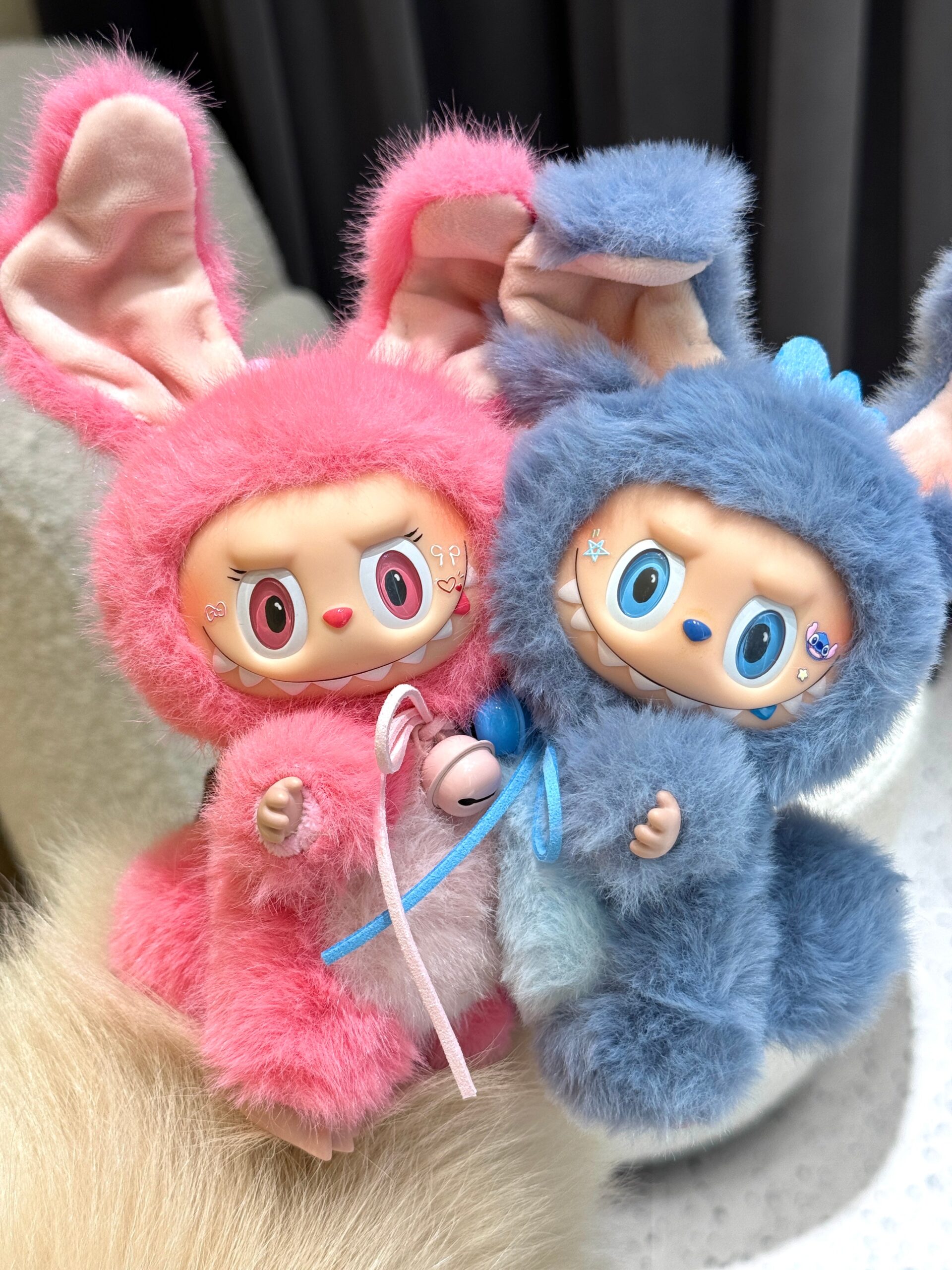 LABUBU X Stitch and Angel Retrofit Design Pendants - Image 2