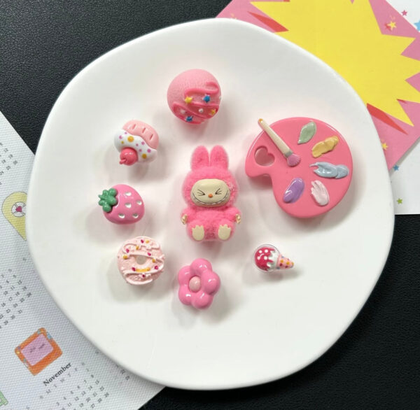 LABUBU Cro*s Charms - Cute Removable Shoe Clips - Image 7