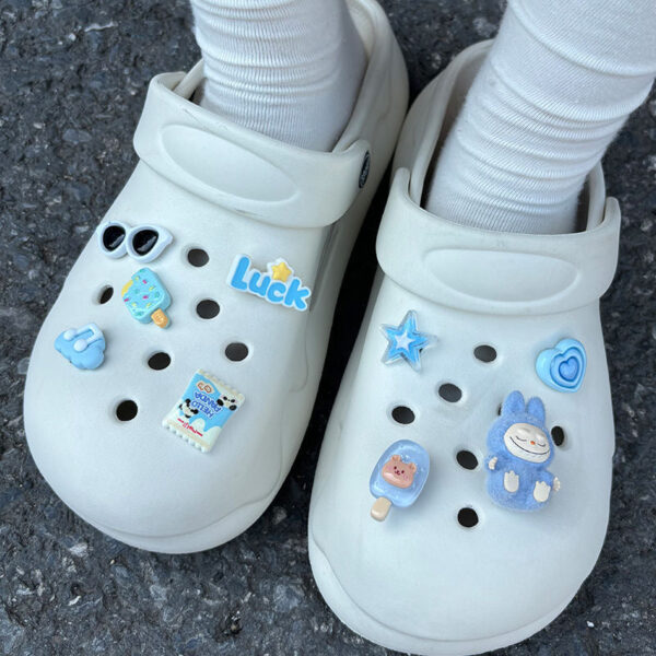 LABUBU Cro*s Charms - Cute Removable Shoe Clips - Image 9