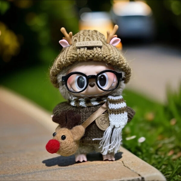 Cute Deer Labubu Doll Clothes - Image 2