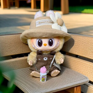 Labubu Sitting Pendant Costume Peripheral Hat Scarf