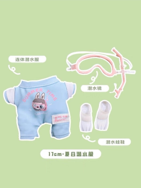 LABUBU Doll clothes Diving suit - Image 7