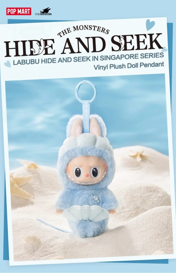 LABUBU HIDE AND SEEK IN SINGAPORE SERIES-Vinyl Plush Doll Pendant - Image 4
