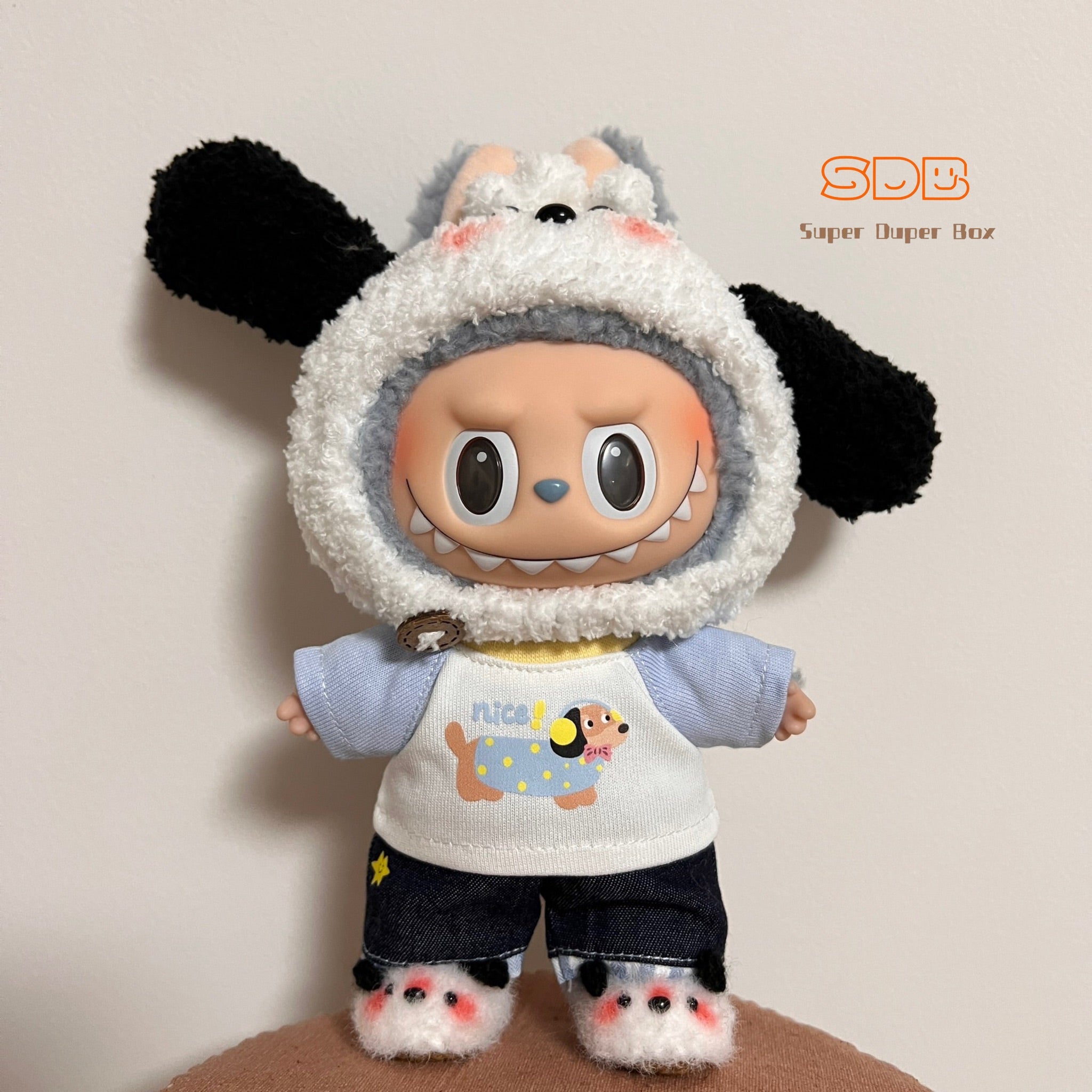 Labubu Doll Clothes Pacha Dog Set - Image 2