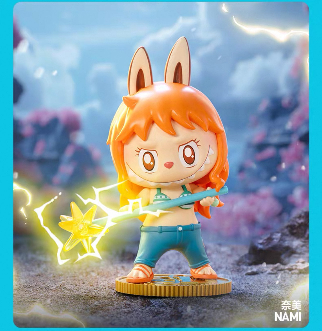 POPMART Labubu One Piece Collaboration Luffy Mystery Box Figure - Image 9
