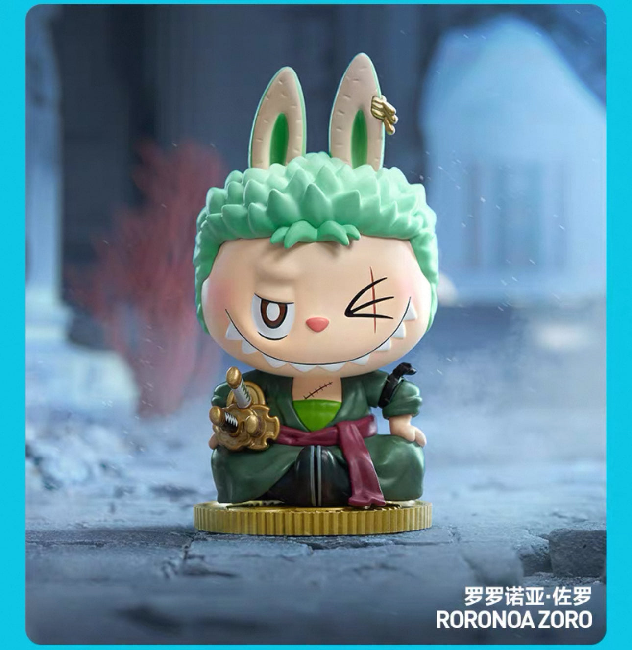 POPMART Labubu One Piece Collaboration Luffy Mystery Box Figure - Image 5