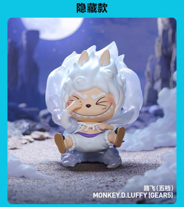 POPMART Labubu One Piece Collaboration Luffy Mystery Box Figure
