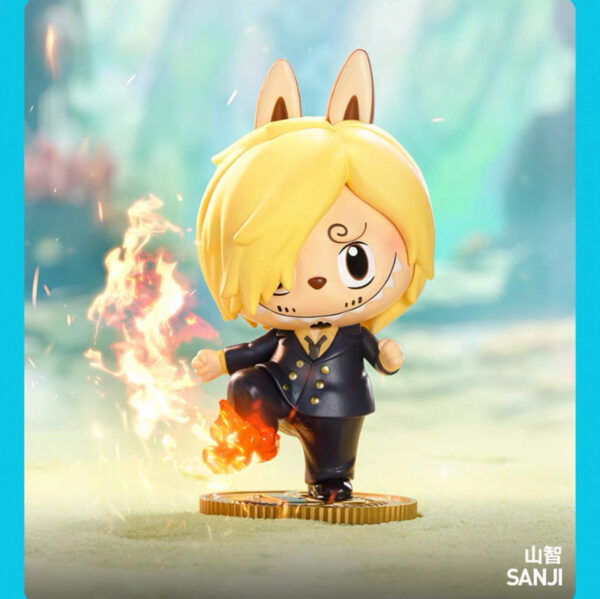 POPMART Labubu One Piece Collaboration Luffy Mystery Box Figure - Image 8