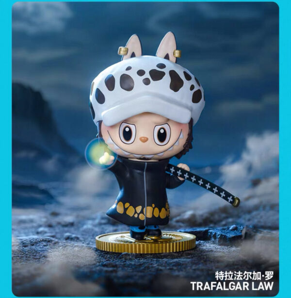 POPMART Labubu One Piece Collaboration Luffy Mystery Box Figure - Image 6