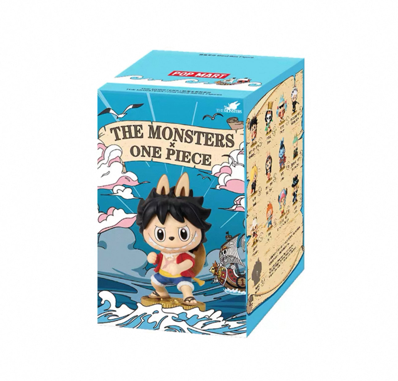 POPMART Labubu One Piece Collaboration Luffy Mystery Box Figure - Image 2