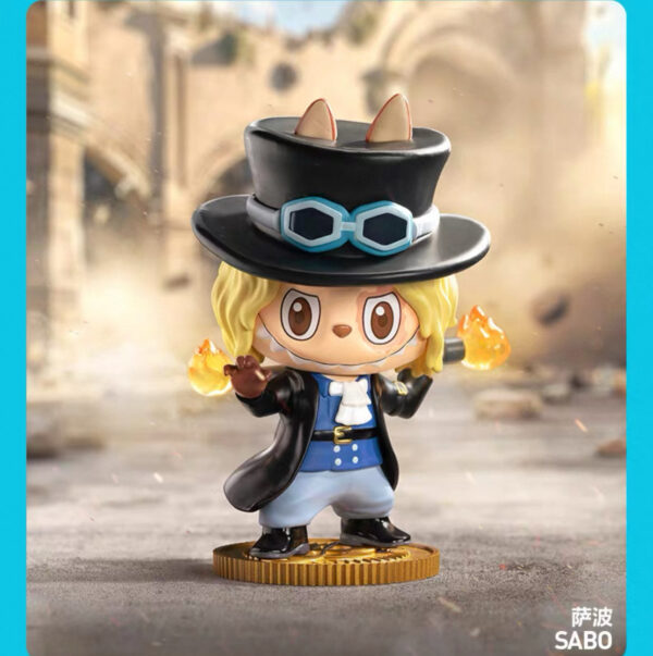 POPMART Labubu One Piece Collaboration Luffy Mystery Box Figure - Image 7