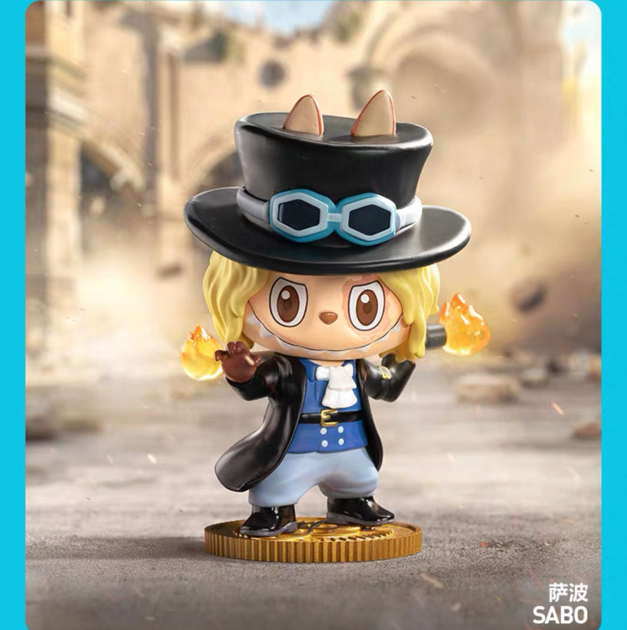POPMART Labubu One Piece Collaboration Luffy Mystery Box Figure - Image 7