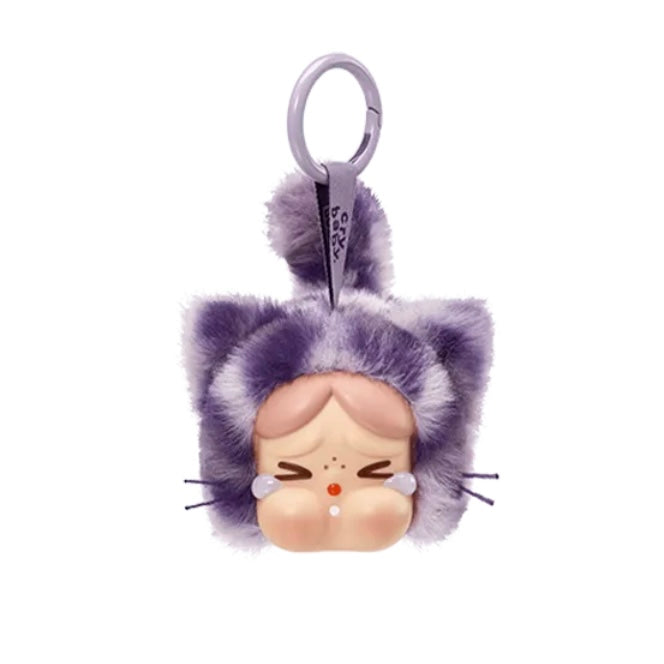 CRYBABY Leopard &Cat Series – Vinyl Plush Keychain Blind Box - Image 14