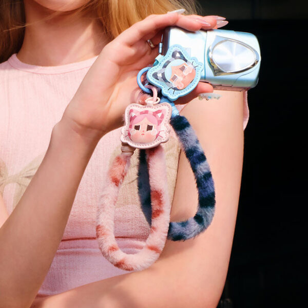 CRYBABY Leopard & Cat Series-Mobile phone lanyard blind box - Image 4