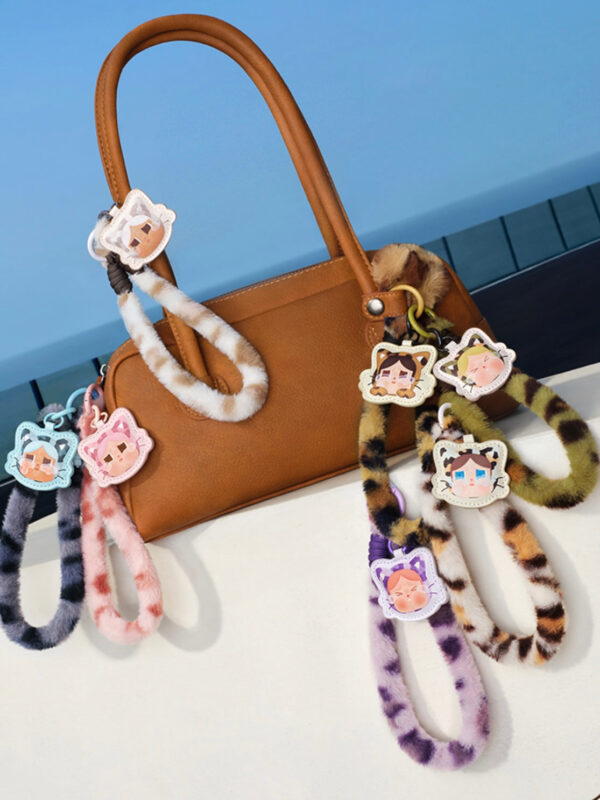 CRYBABY Leopard & Cat Series-Mobile phone lanyard blind box - Image 6