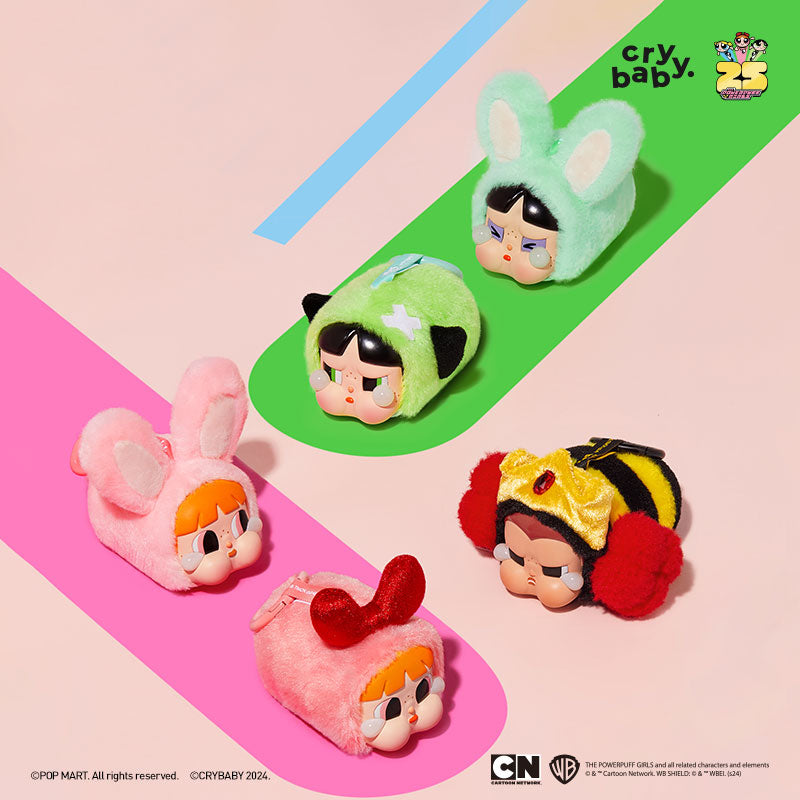 CRYBABY × Powerpuff Girls Series - Vinyl face plush blind box - Image 3