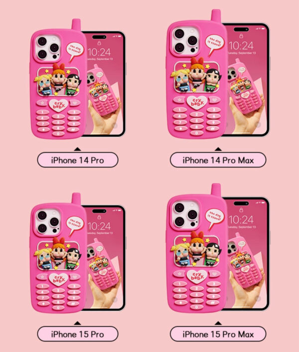crybaby Powerpuff Girls series cell phone case - Image 7