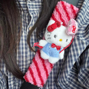 Hello Kitty 50th Anniversary Car Seatbelt Protectors