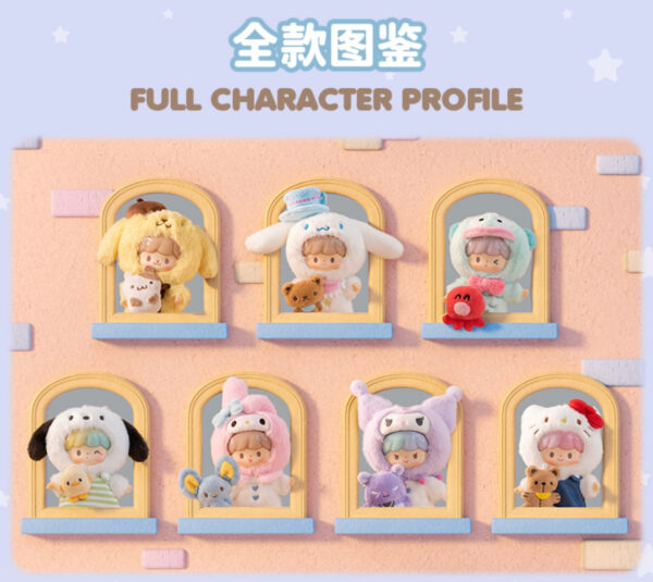 zZoton X Sanrio Series Vinyl Locket Blind Boxes - Image 5