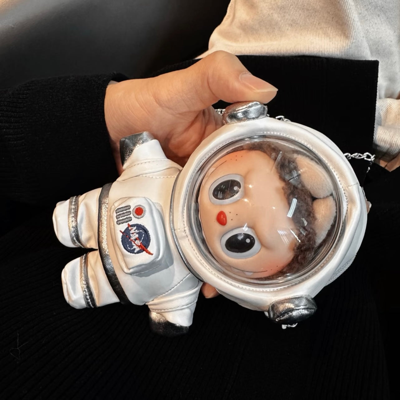 Labubu Astronaut Doll Clothes (Crossbody Carry) - Image 10