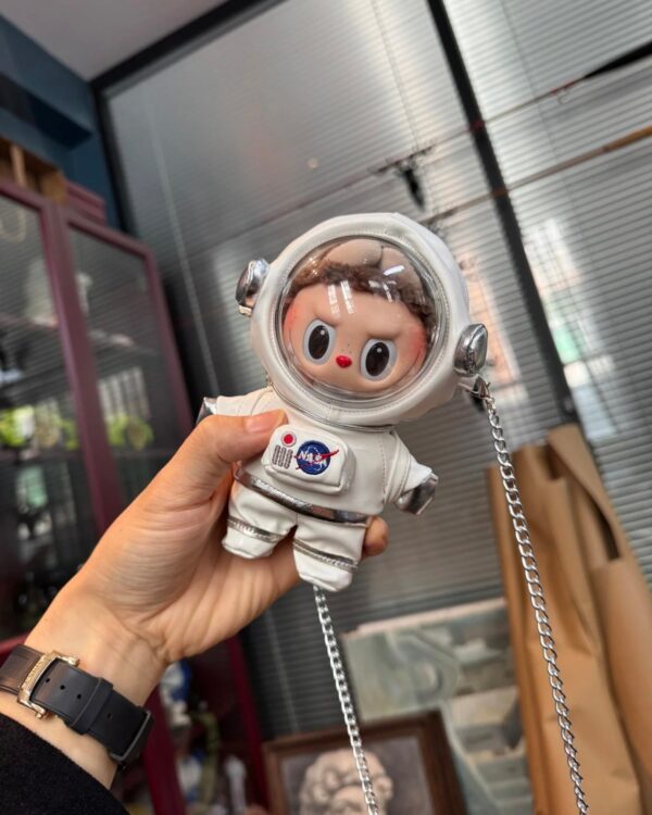Labubu Astronaut Doll Clothes (Crossbody Carry) - Image 6