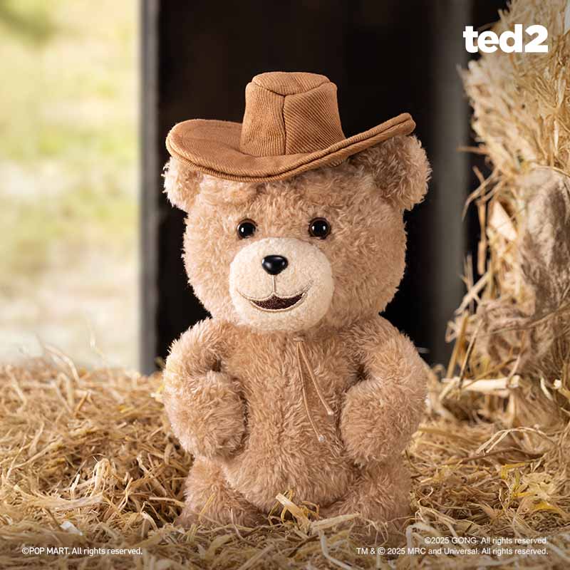 Ted2 Teddy Bear Movable Plush Pendant - Image 2