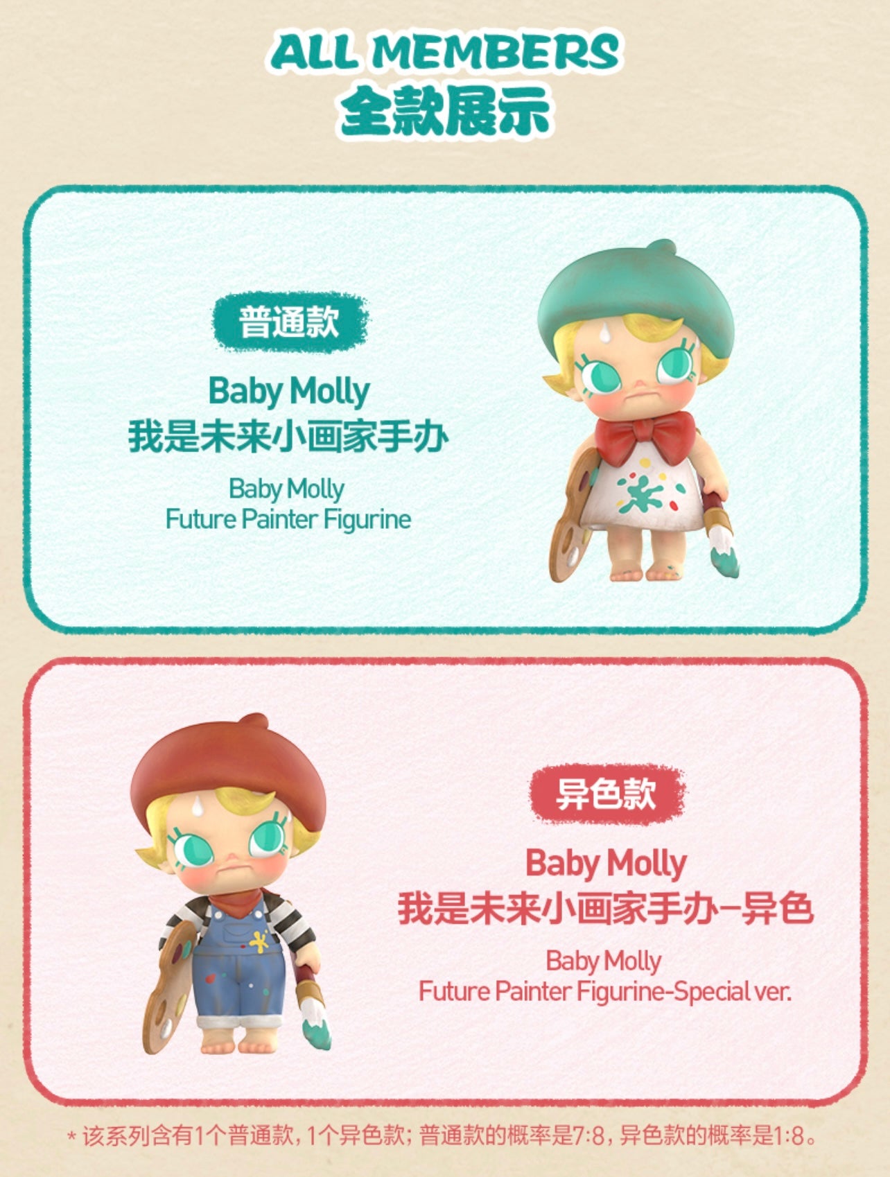 Baby Molly - I'm a future artist doll - Image 4