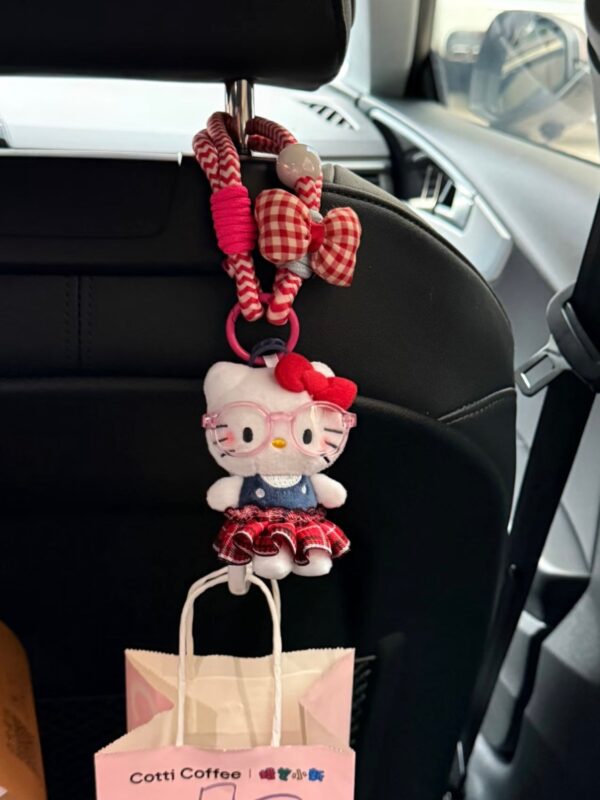 Schoolgirl HelloKitty doll series-Car Hooks - Image 3