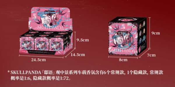 SKULLPANDA View in the Middle Series - Car Fragrance Blind Boxes - Image 9