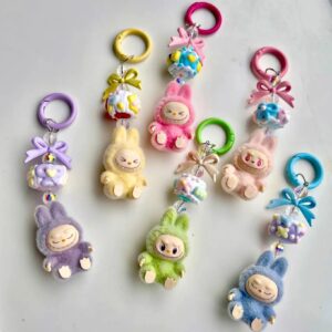 Labubu Charm Keychain