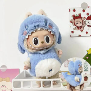 Labubu Blue Whale Outfit