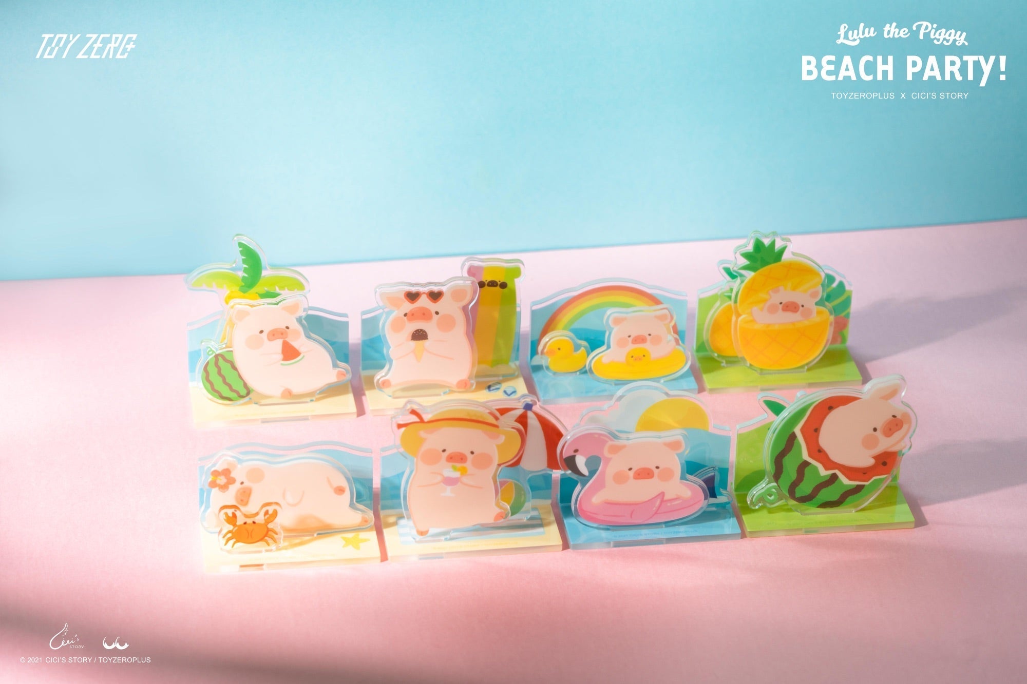 LuLu Beach Party Acrylic Blind Box Series - Image 3