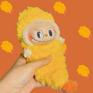 Popmart Labubu Macaron 17cm Deep - Fried Shrimp - themed Doll Clothes, Accessories for Pendant - style Dolls