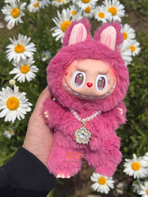 Labubu × Strawberry Dreams Retrofit Design Pendants - Image 3
