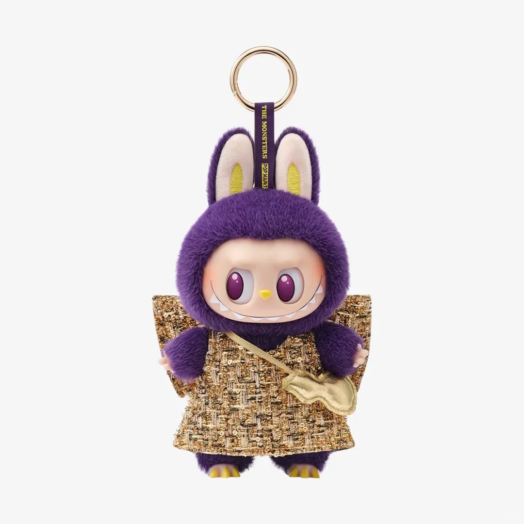 LABUBU big doll Milan Fashion Week bubble enamel plush doll cute small pendant Milan car pendant Large Milan - Image 12